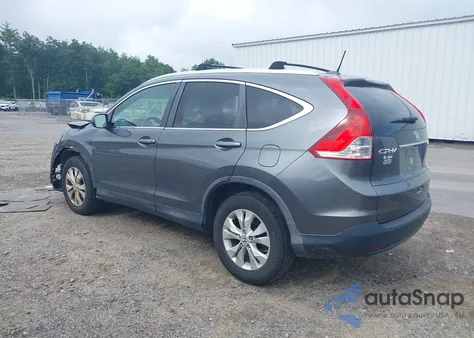 2013 Honda Cr-V Ex-L z USA, uszkodzony, nr VIN 2HKRM4H73DH612674